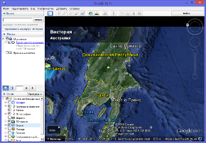 Вставить google earth на сайт